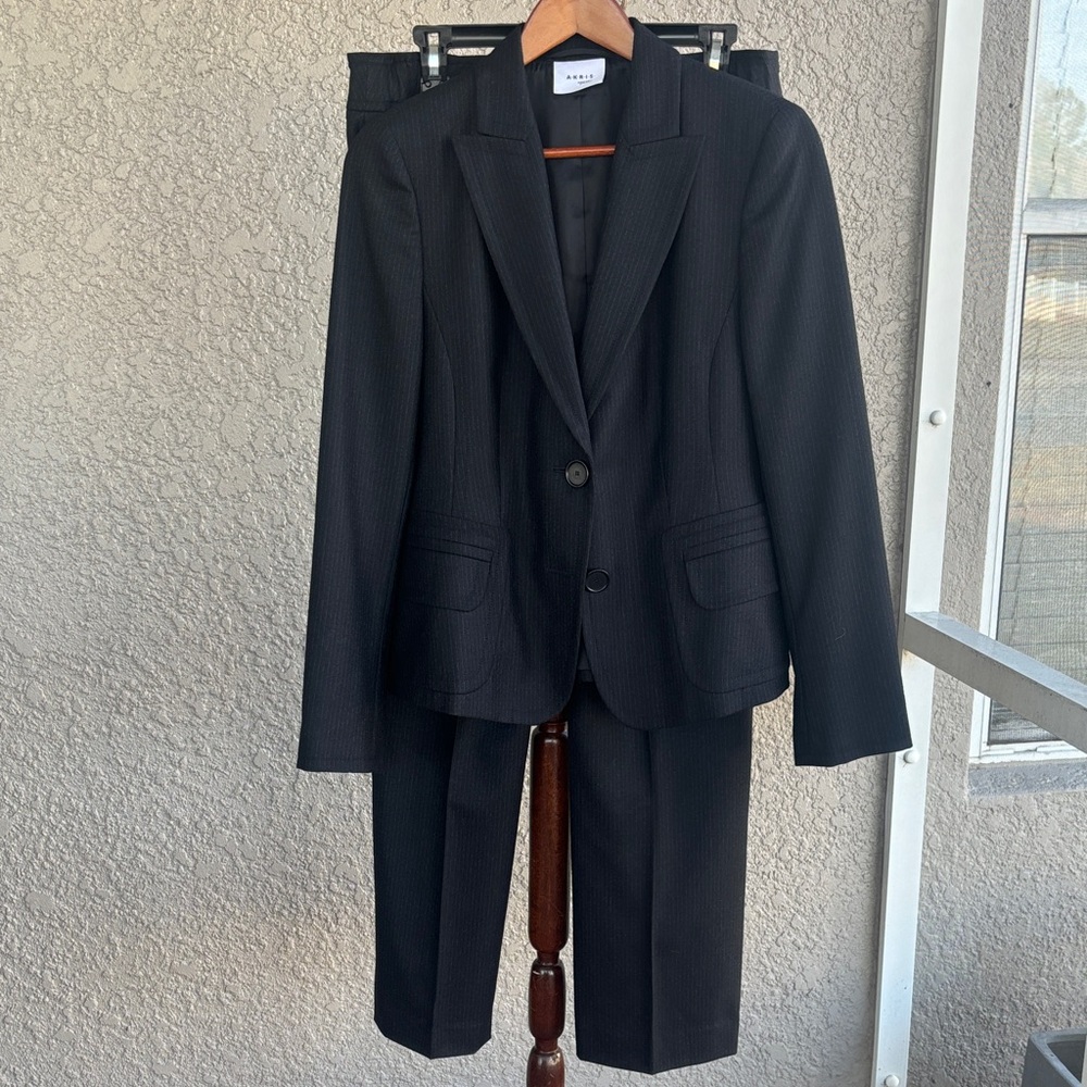 Akris Punto Black Pantsuit